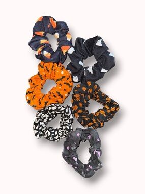 Halloween scrunchie lot